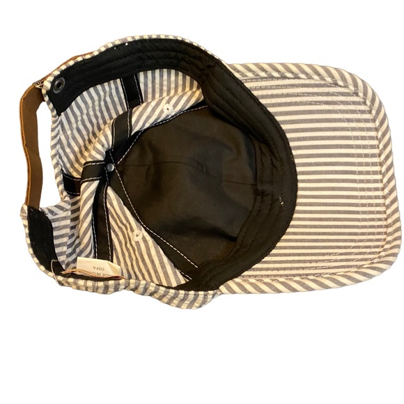 Original Penguin Dandy Curved Cotton Hat Adjustable Back Strap "Dress Blues" - Picture 2 of 3